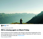 Black friday 2022 REI