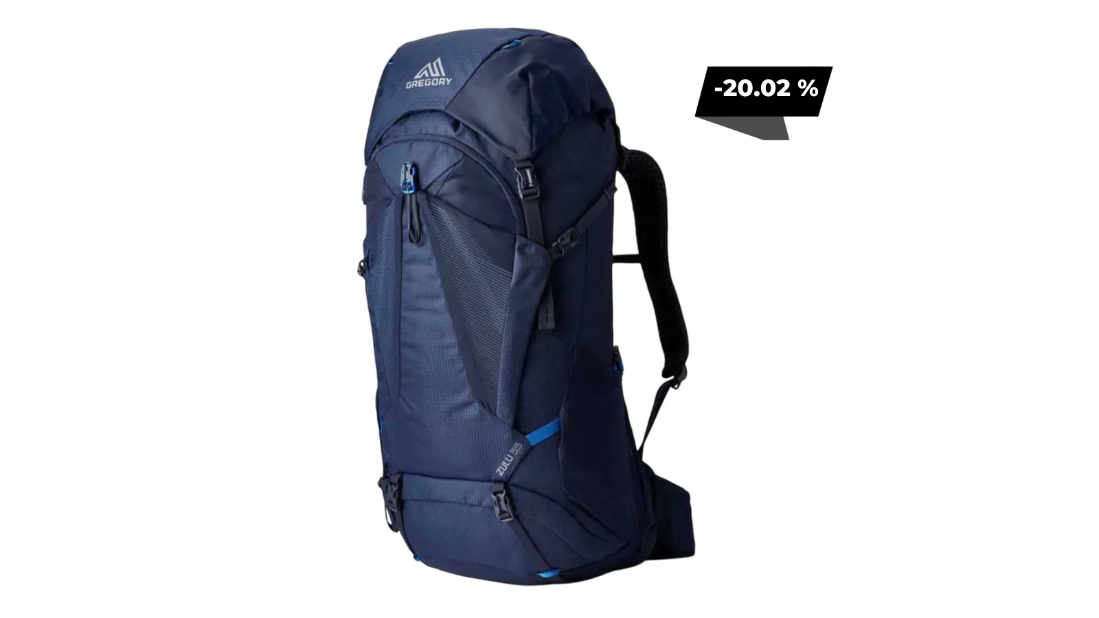 Mochila Gregory Zulu 55 Rc/Lg con descuento de la marca Noroeste Aventura