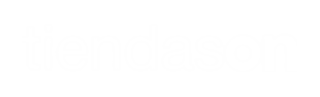 logo tiendason blanco