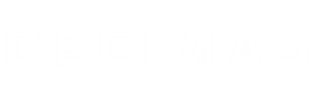 logo decimas blanco