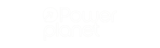 logo powerplanet blanco