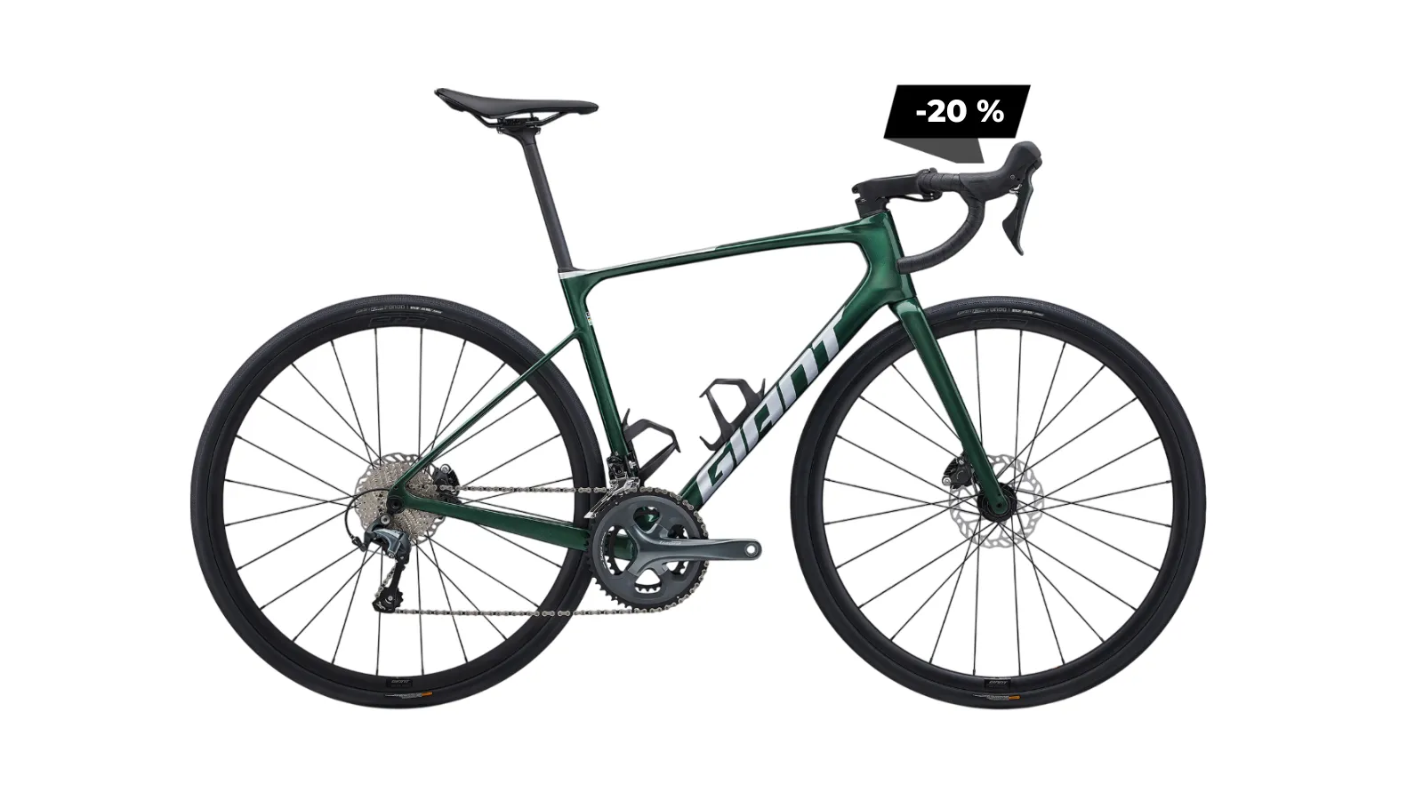 Bicicleta GIANT Defy Advanced 3 S Kelp Forest/Silver con descuento de la marca Ciclos Fran