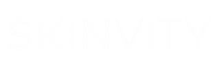 logo skinvity blanco